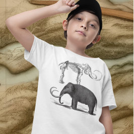 Wooly Mammoth Pre-Historic Elephant T Shirt