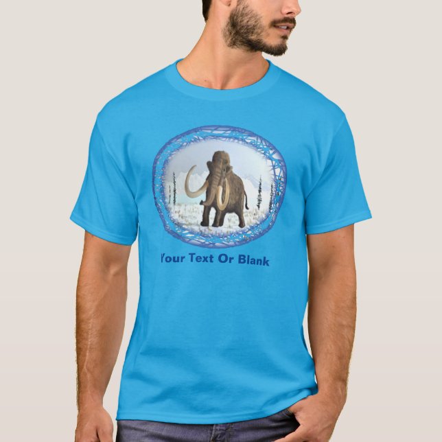 Wooly Mammoth T Shirt (Framsida)