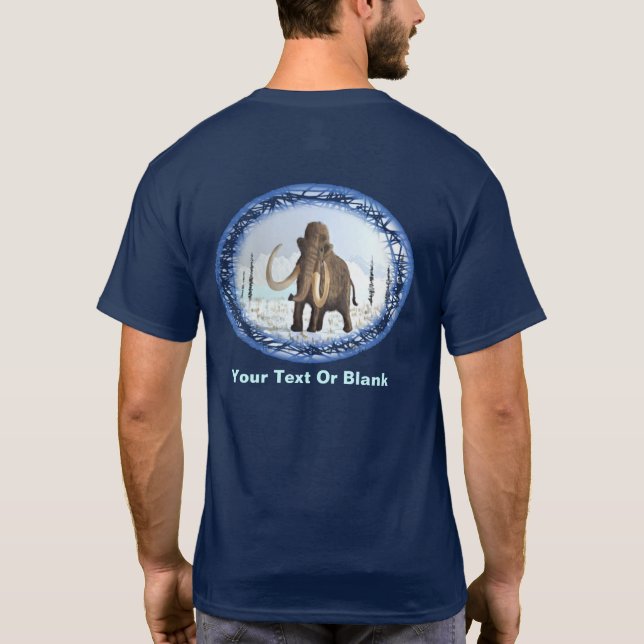 Wooly Mammoth T Shirt (Baksida)
