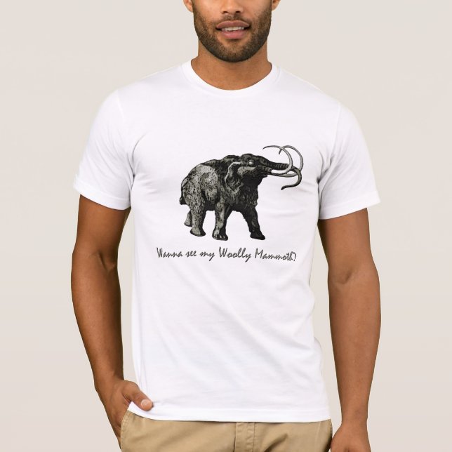 Wooly Mammoth T Shirt (Framsida)