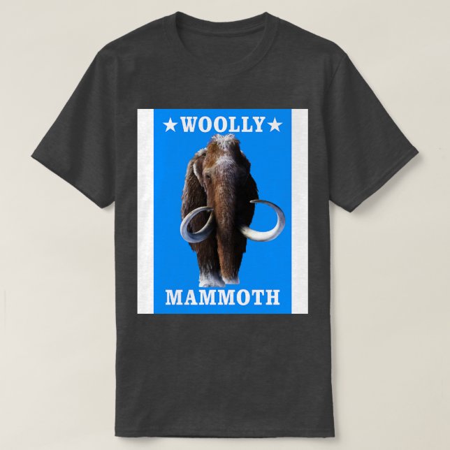 Wooly Mammoth T Shirt (Design framsida)