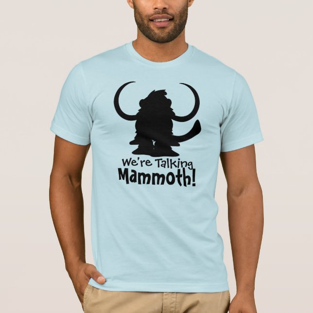 Wooly Mammoth T-Shirt (Framsida)