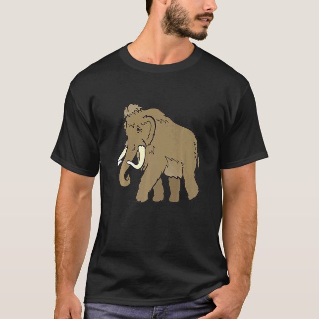 Wooly Mammoth T Shirt (Framsida)