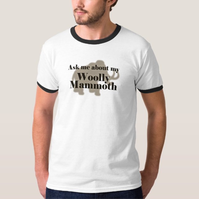 Wooly Mammoth Tee Shirt (Framsida)