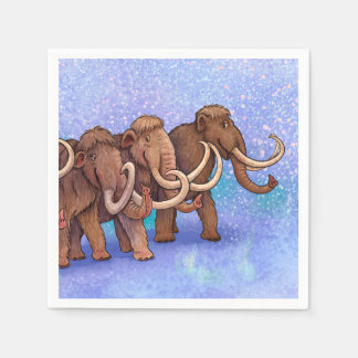Wooly Mammoths Pappersservett