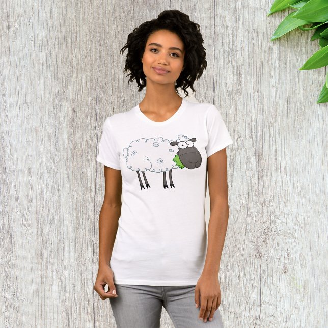 Wooly Sheep Womens T-Shirt (Skapare uppladdad)