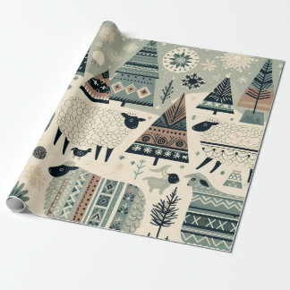 Wooly Winter Wonderland Presentpapper