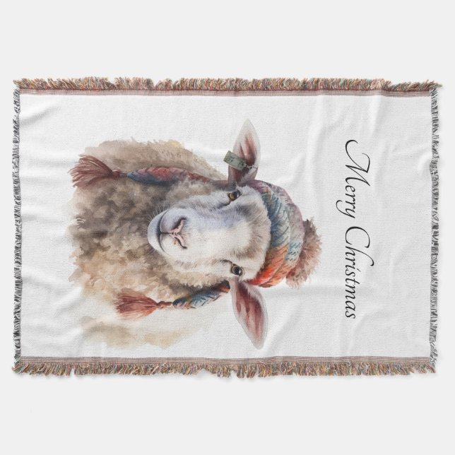 Wooly Wonderland, anpassningsbar Filt (Framsidan)