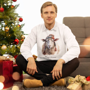 Wooly Wonderland, anpassningsbar Lång Ärmad Tröja