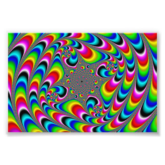 Wooo Mandelbrot Fractal Fototryck (Framsidan)