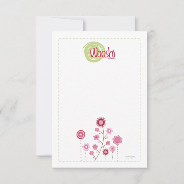 Wooshi Hair Clip Visning Cards (Framsida)