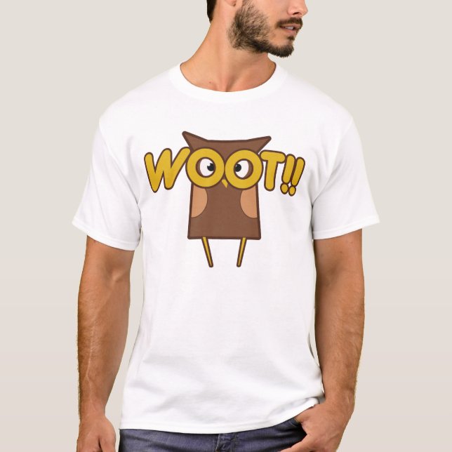 Woot Gratulerara Uggla Tee (Framsida)