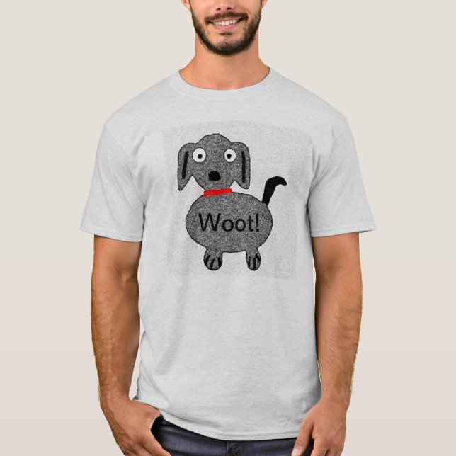 Woot! Valpmanar Tshirt Tee (Framsida)