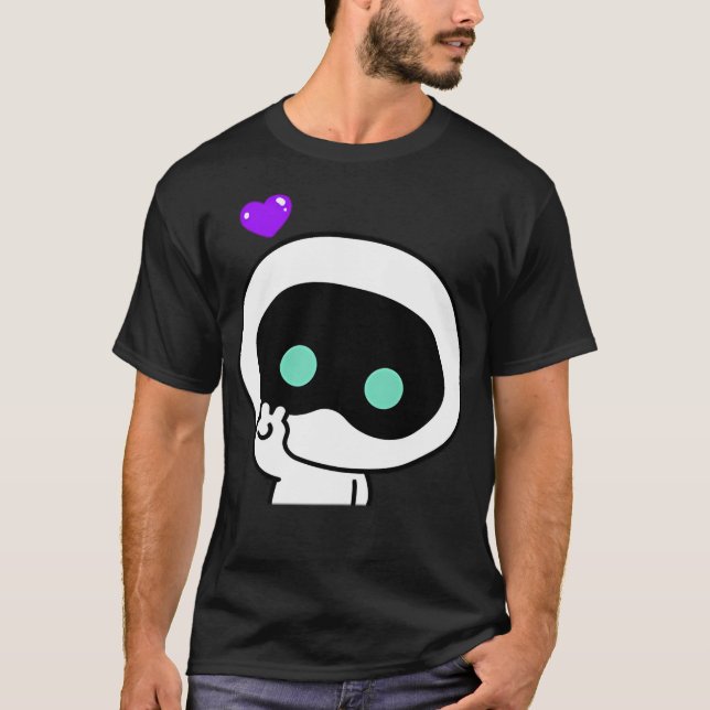 Wootteo Merch Jin Astronaut Fredstecken T Shirt (Framsida)