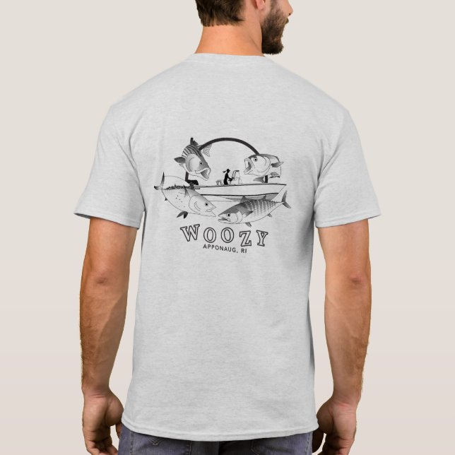 Woozy Seacraft Inshore Slam Tee Shirt (Baksida)