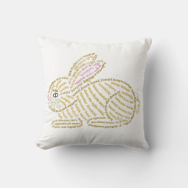 Wor(l)d Kabbit Pillow Kudde