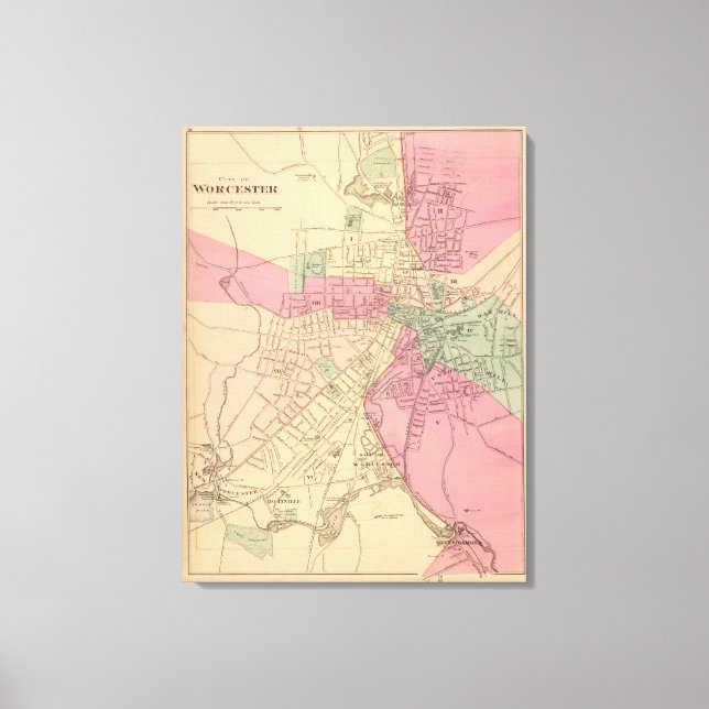 Worcester 2 canvastryck (Framsida)