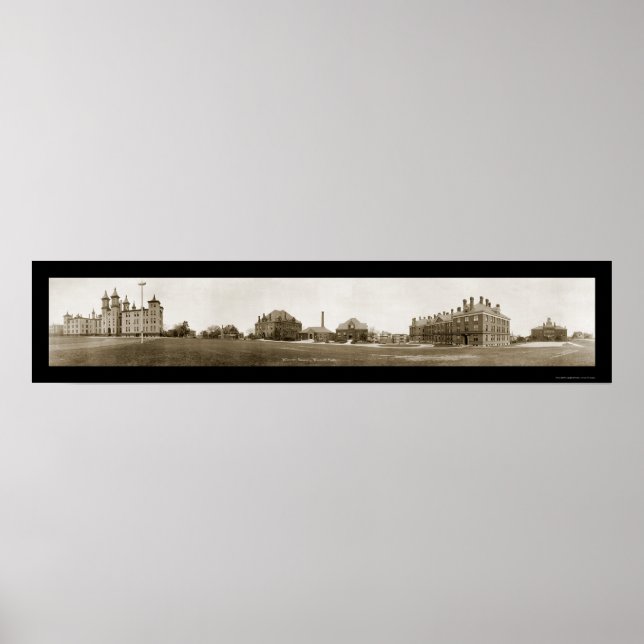 Worcester Academy MORSA Photo 1910 Poster (Framsidan)