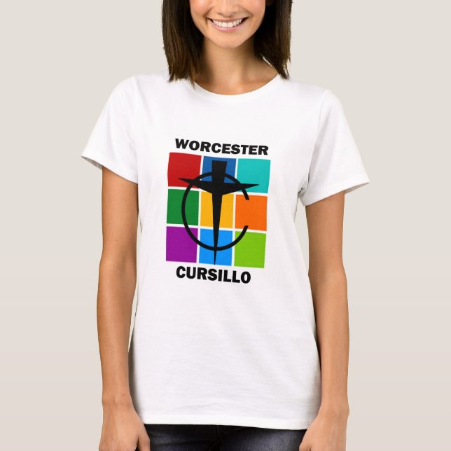 Worcester Cursillo skjorta T Shirt (Framsida)