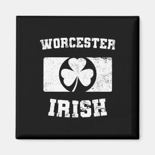 Worcester irländsk design St Patricks Day Parade W Magnet