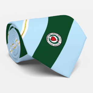 Worcester (Massachusetts) city flagga Neck Tie Slips