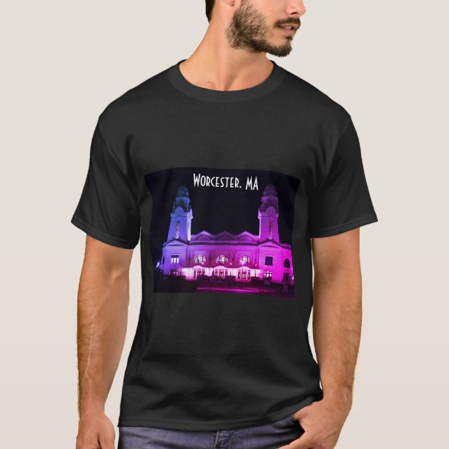 Worcester, MORSA Beaux Arts Architecture T Shirt (Framsida)