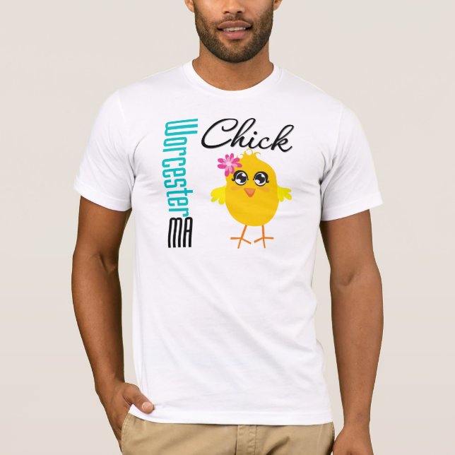 Worcester MORSA Chick Tee Shirt (Framsida)
