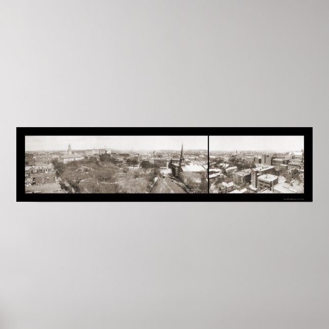 Worcester MORSA Himlar Photo 1910 Poster (Framsidan)