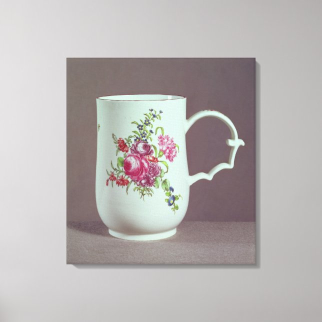 Worcester mugg, Grainger and Company, 1840 Canvastryck (Framsida)