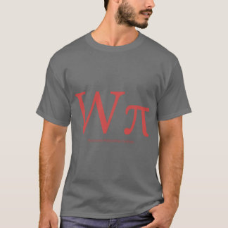Worcester Polytechnic Institute WPI Pi Symbol T Shirt