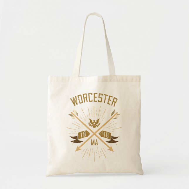 Worcester - Worcester MORSA Hometown Pride Hipster Tygkasse (Framsidan)