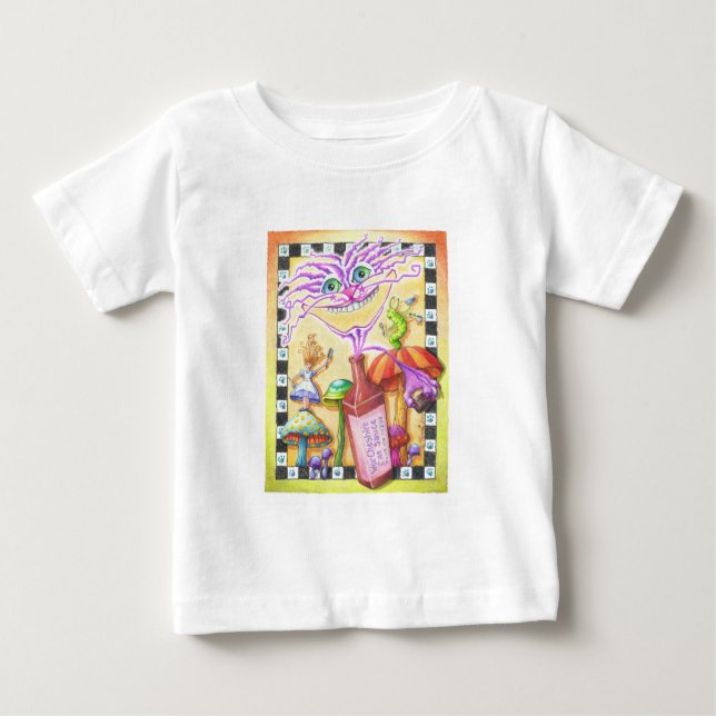 WorCHESHIRE CAT T Shirt (Framsida)