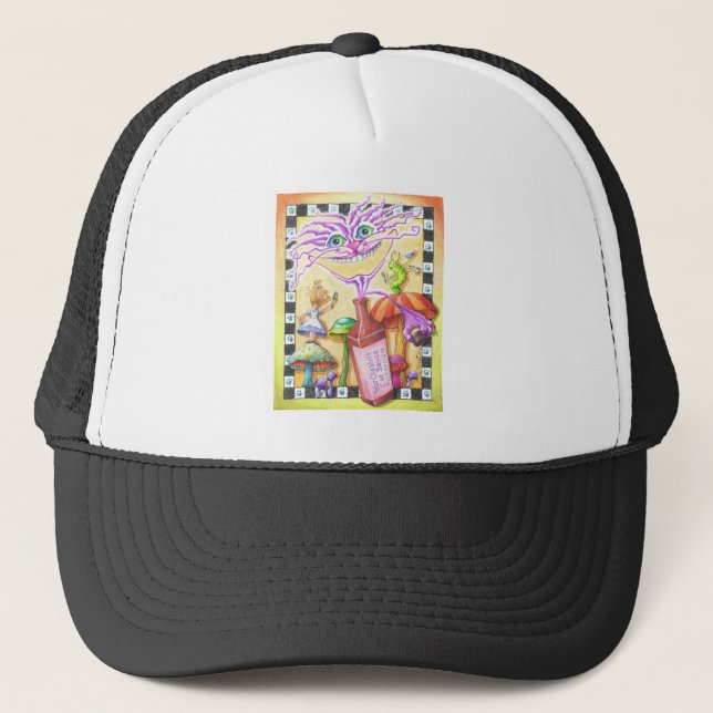 WorCHESHIRE CAT Truckerkeps (Framsida)