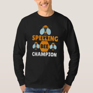 Word Spelling Competition Competitive Spelling Bee T Shirt