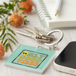 Wordart Keychain för bara goda sökord