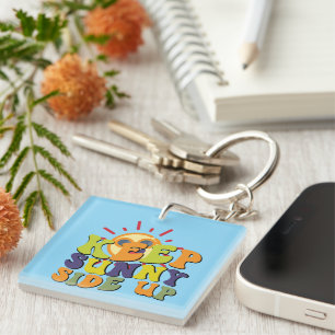 Wordart Keychain (Uppåtriktad sunnelkö)