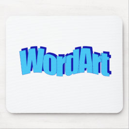 WordArt Mousepad Musmatta