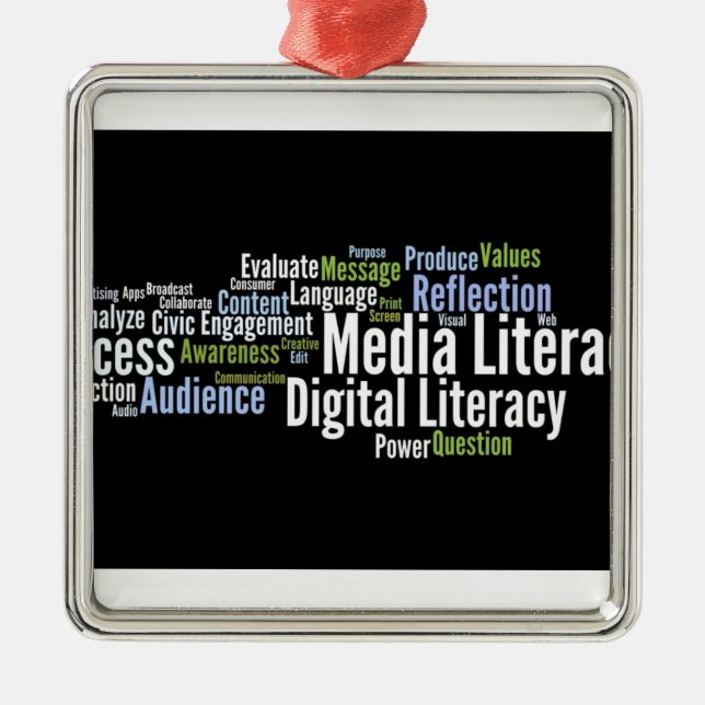 Wordle.jpg Julgransprydnad Metall (Framsidan)