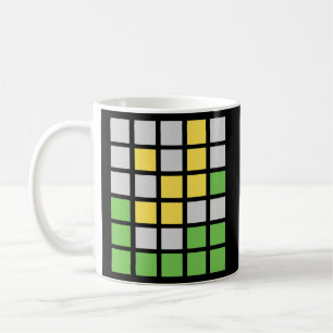 Wordle Ord Game Gift Kaffemugg