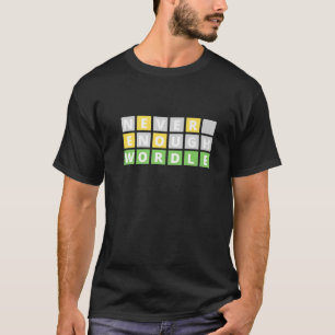 Wordle Ord Game Gift T Shirt