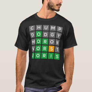 Wordle Tory Boris utgåva nr 1 Classic T-Shirt