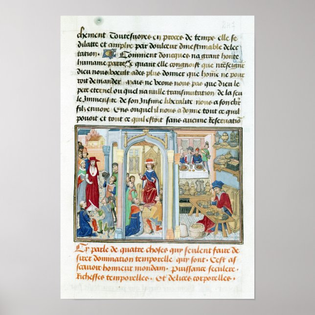 Wordly Sak, från Le Miroir d'Humilite Poster (Framsidan)