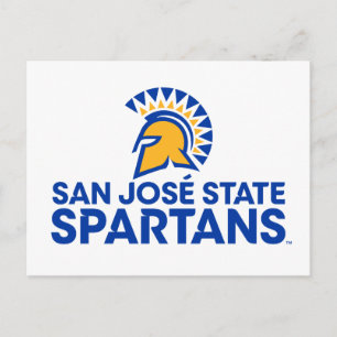 Wordmark för Logotyp av San Jose State Spartans Vykort