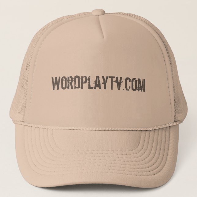 WordplayTv.com Truckerkeps (Framsida)