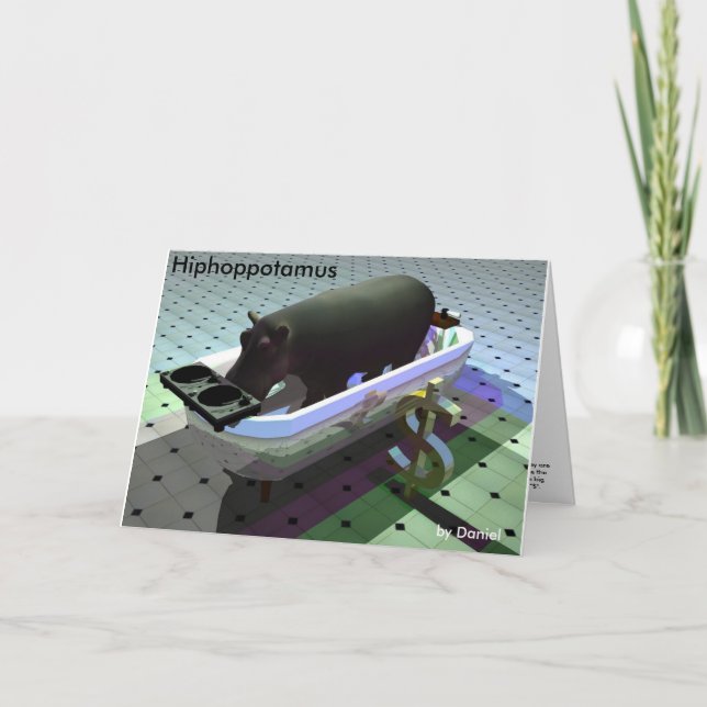 WordsEye hälsningkort Kort (Framsida)