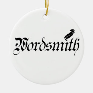 Wordsmithprydnad Julgransprydnad Keramik