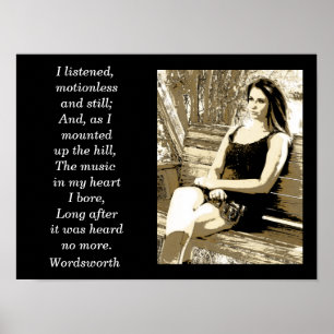 Wordsworth-offerter -art-utskrift poster