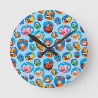 WordWorld-klocka Rund Klocka