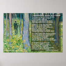 Wordworth vill ha ensam som moln/daffodils