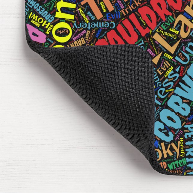 Wordy Halloween Musmatta (Hörn)